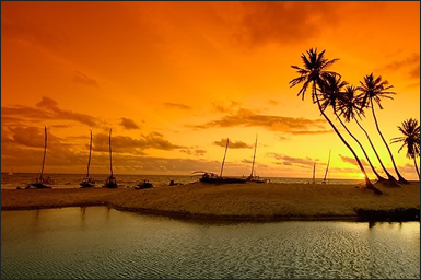 Praia De Caraubas