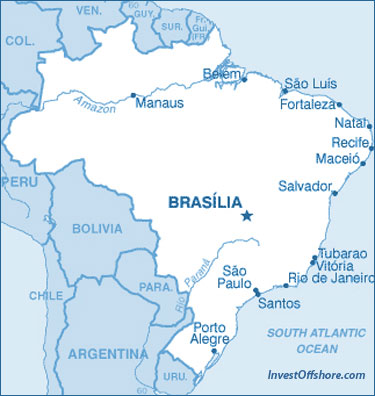 Brazil map